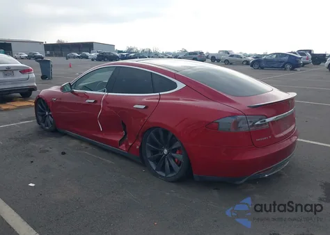 2014 Tesla Model S P85 from USA, damaged, VIN 5YJSA1H14EFP38398